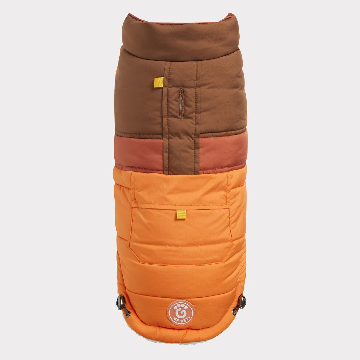 Camplife Puffer |  Dog Coat | Orange GF PET Apparel GF Pet Official Online Store