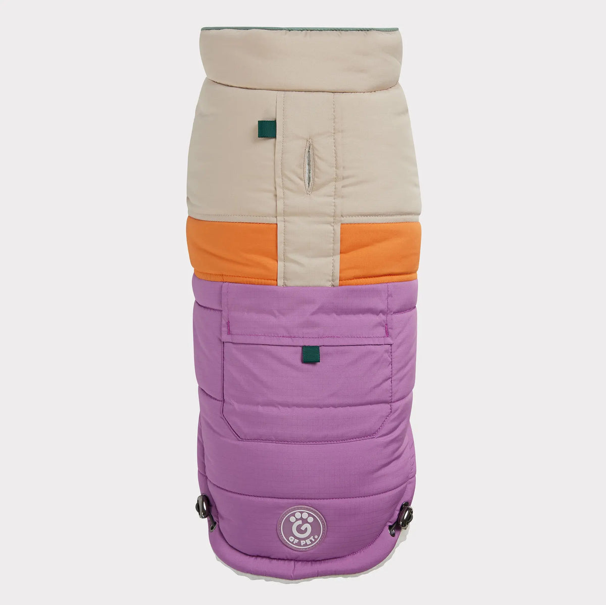 Camplife Puffer |  Dog Coat | Purple GF PET Apparel GF Pet Official Online Store
