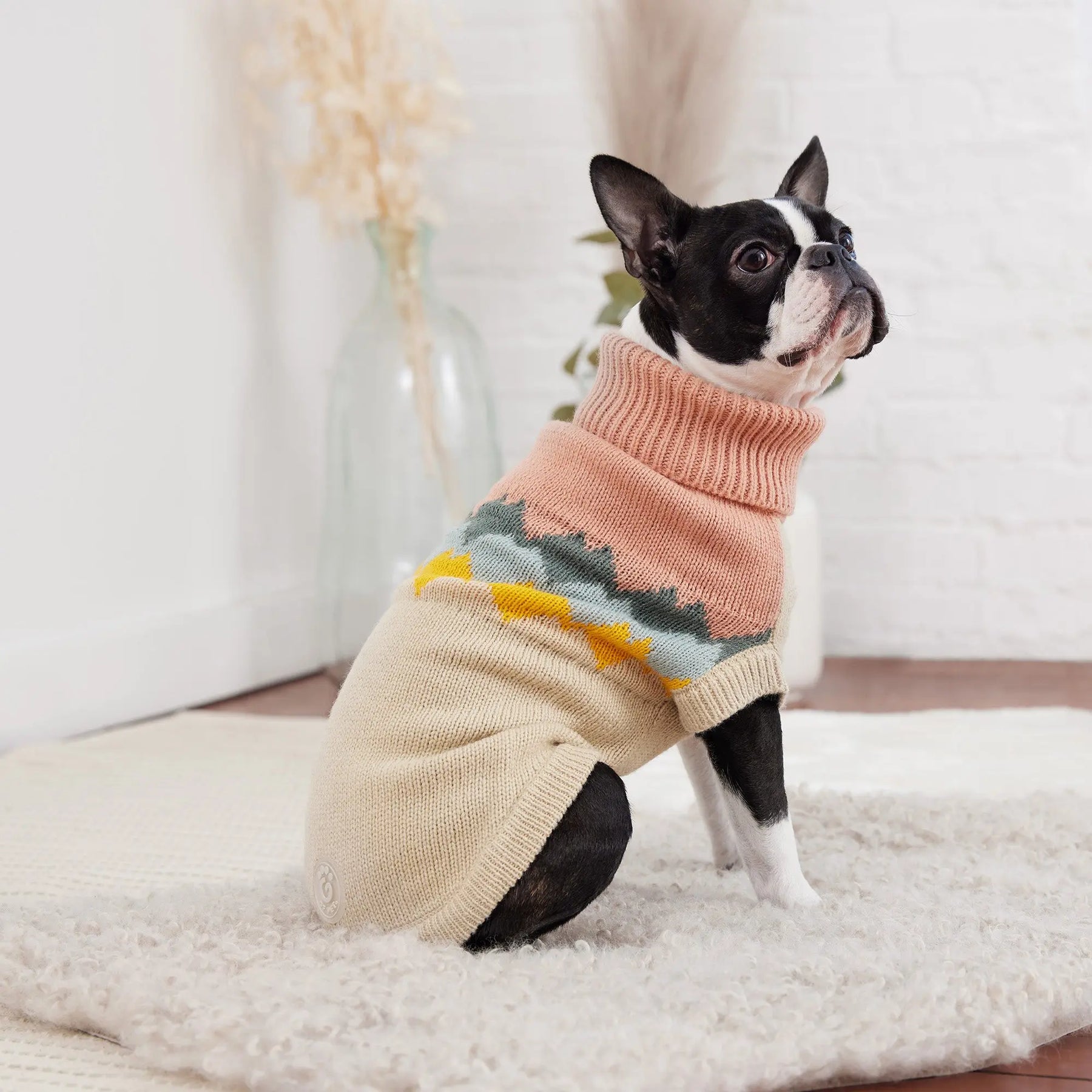 Fireside Dog Sweater | Clay GF Pet Official Online Store Apparel GF Pet Official Online Store