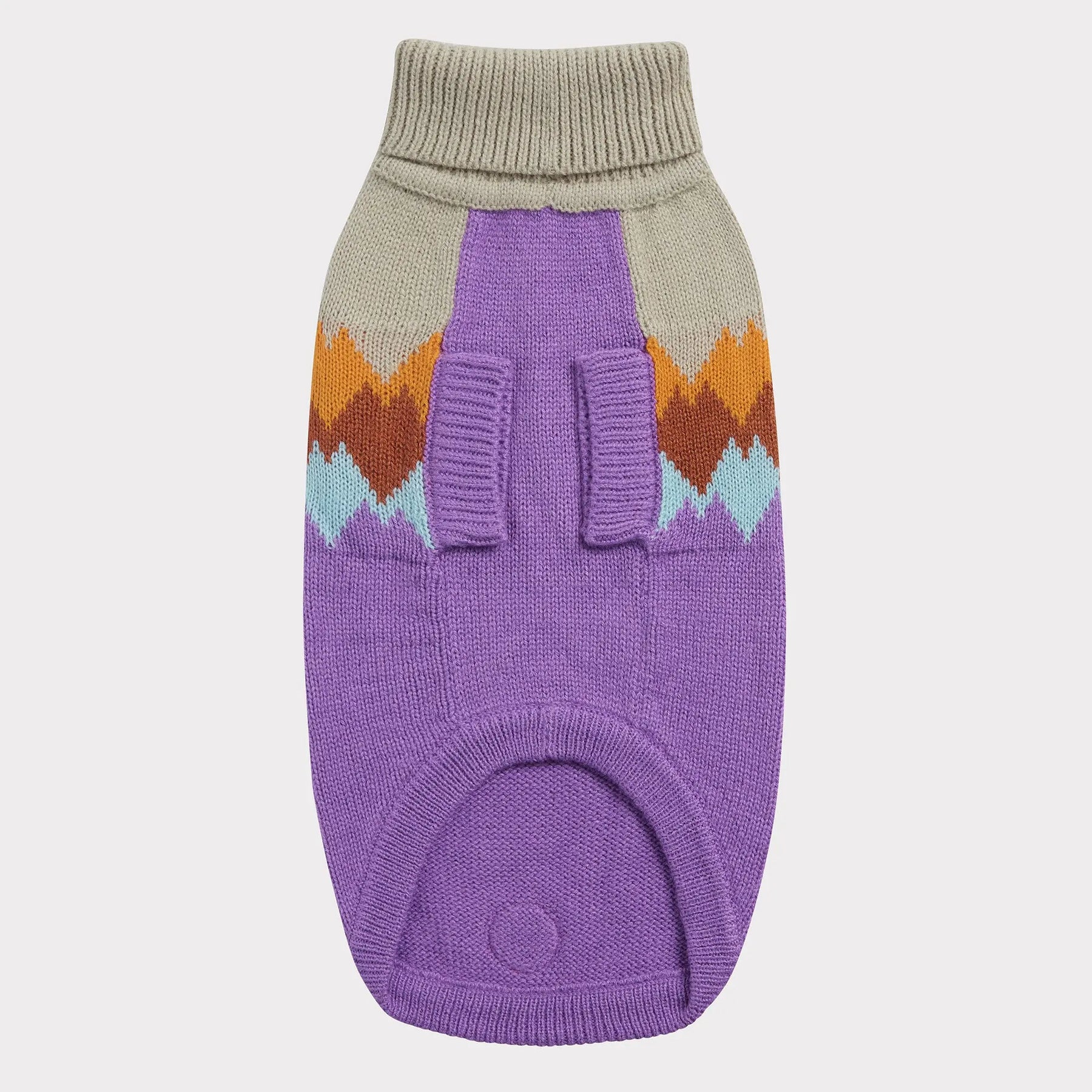 Fireside Dog Sweater | Purple GF Pet Official Online Store Apparel GF Pet Official Online Store