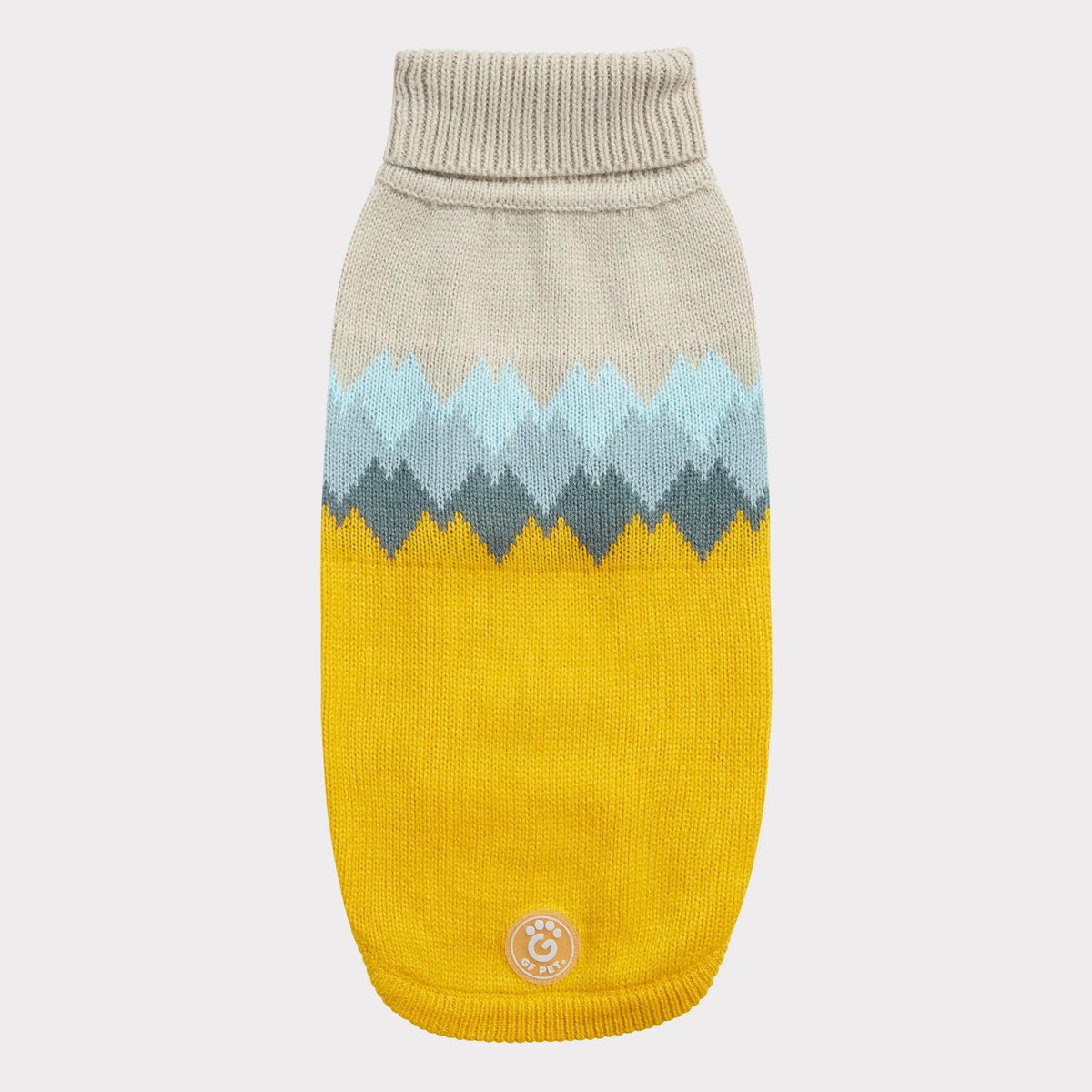 Fireside Dog Sweater | Yellow GF Pet Official Online Store Apparel GF Pet Official Online Store