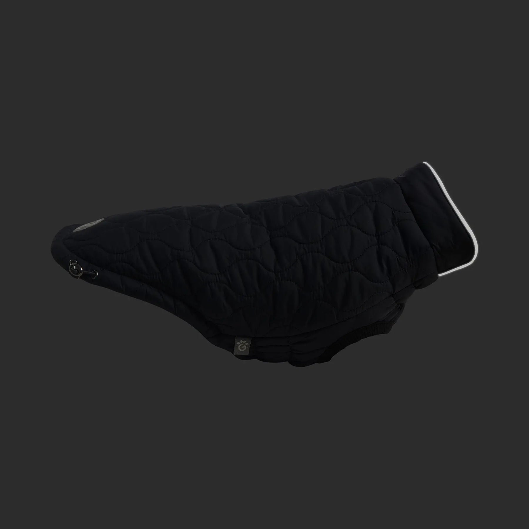 Reversible Chalet Dog Jacket | Black / Neon Aqua GF PET Apparel GF Pet Official Online Store