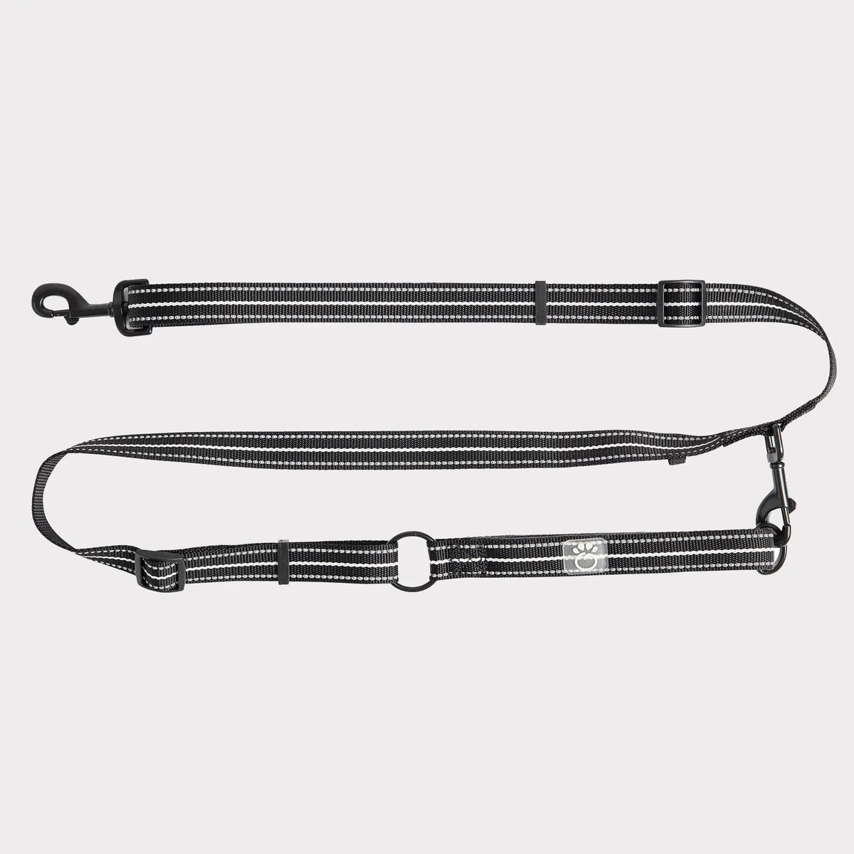 EEZY-6® Reflective Dog Leash | Black GF PET