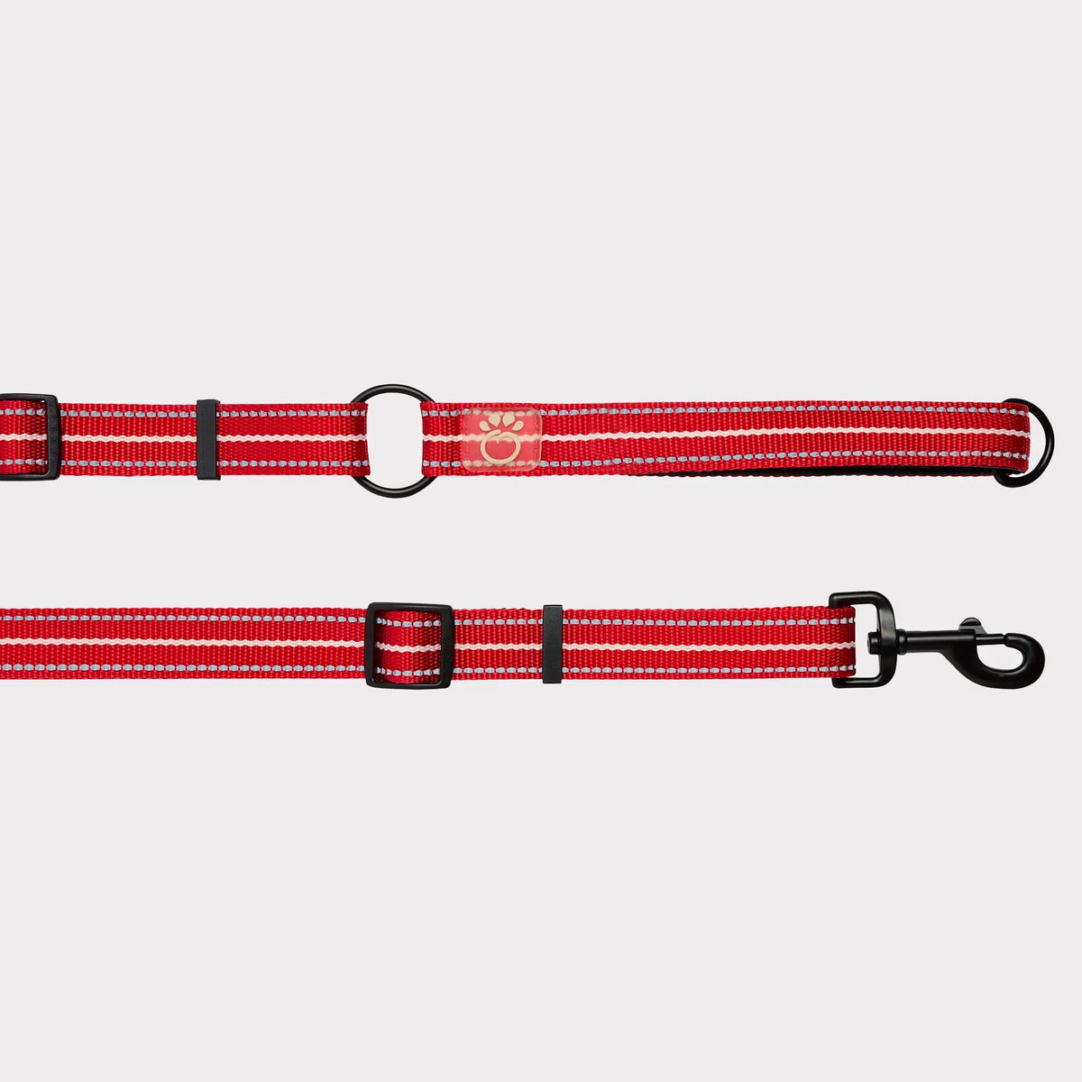 EEZY-6® Reflective Dog Leash | Red GF PET