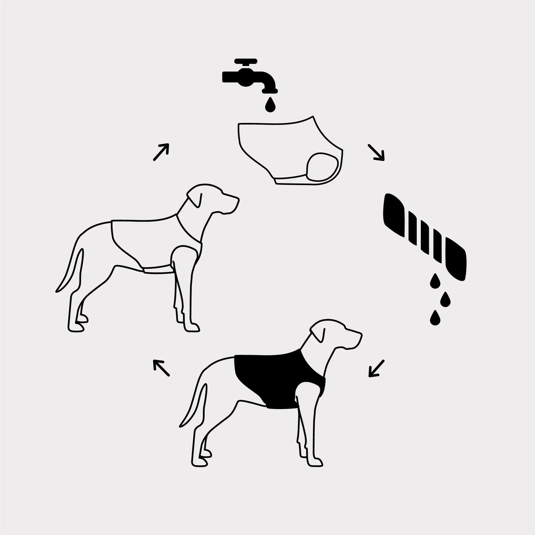 Elasto-Fit¨ Ice Vest¨ | Dog Cooling Vest GF PET Cooling GF Pet Official Online Store