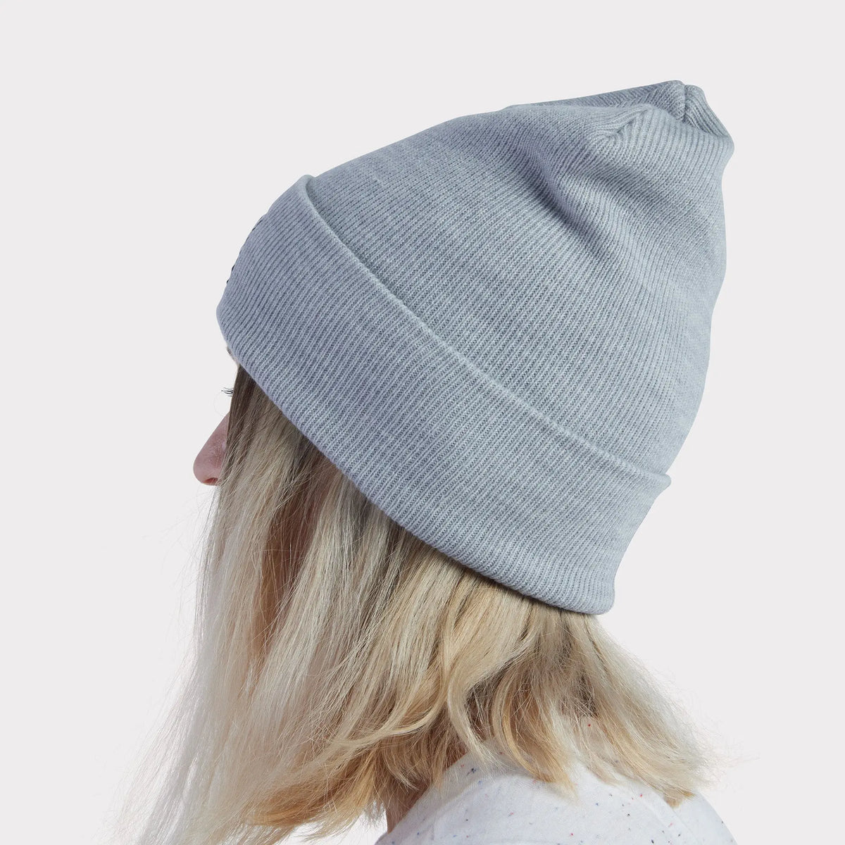 GF PET® Human Logo Beanie | Grey Mix GF PET Human Apparel GF Pet Official Online Store