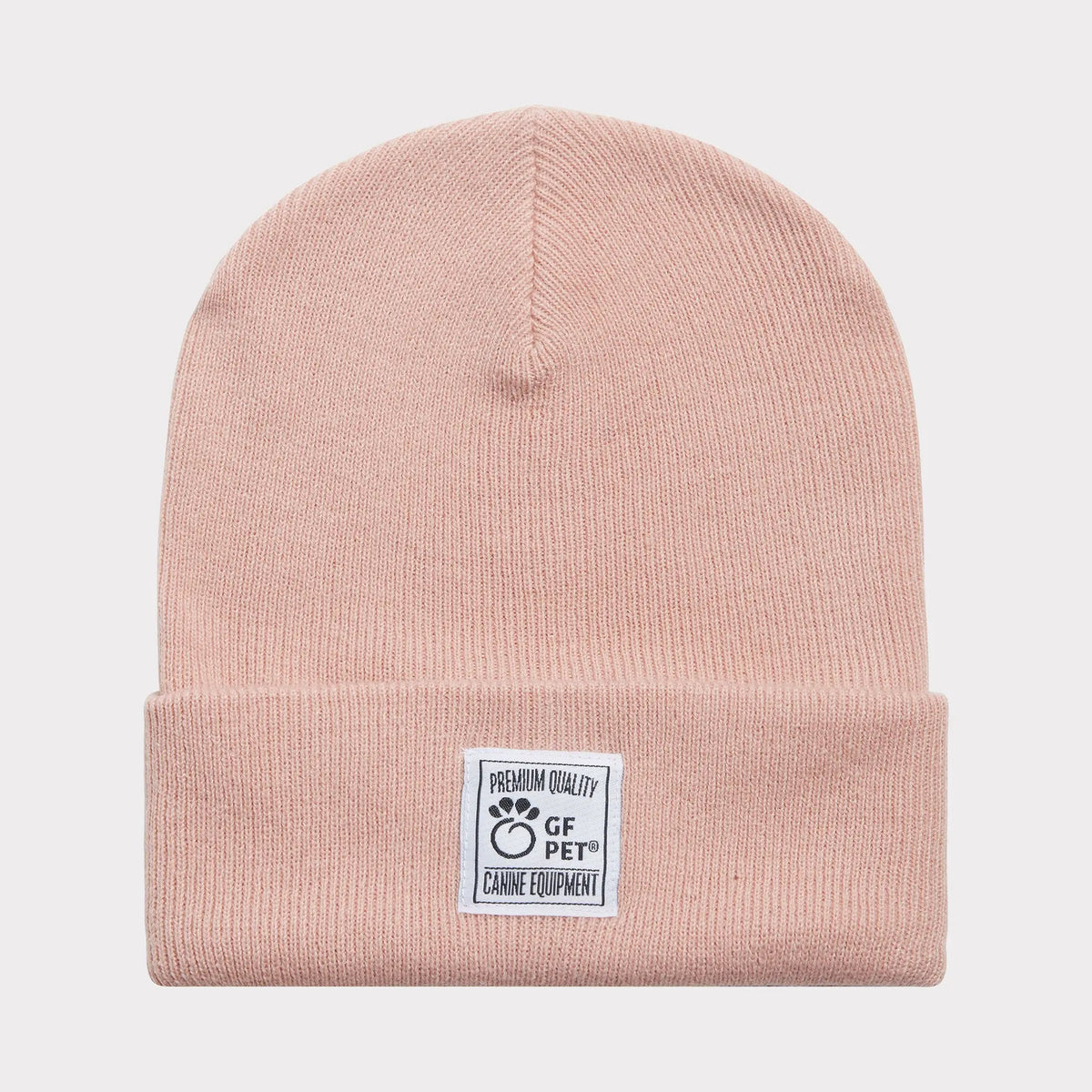 GF PET® Human Logo Beanie | Pink GF PET Human Apparel GF Pet Official Online Store