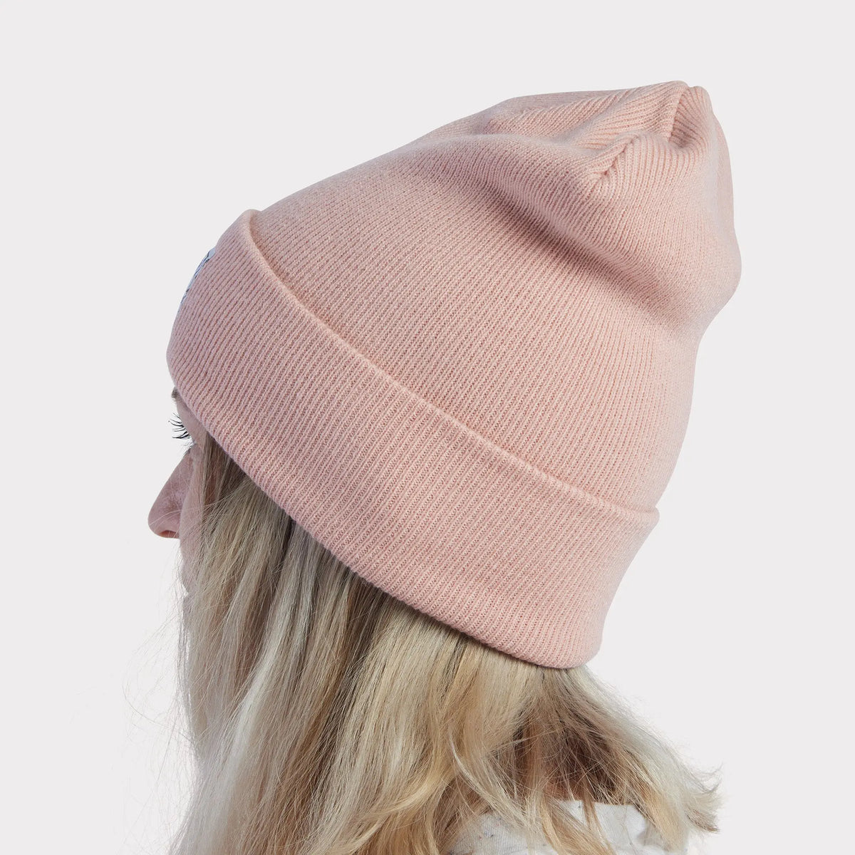 GF PET® Human Logo Beanie | Pink GF PET Human Apparel GF Pet Official Online Store
