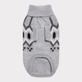 Heritage Dog Sweater | Grey Mix GF PET Apparel GF Pet Official Online Store