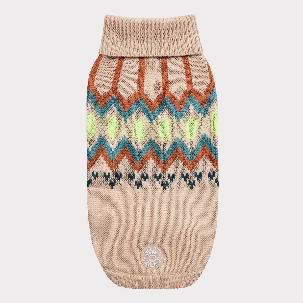 Heritage Dog Sweater | Sand GF PET Apparel GF Pet Official Online Store