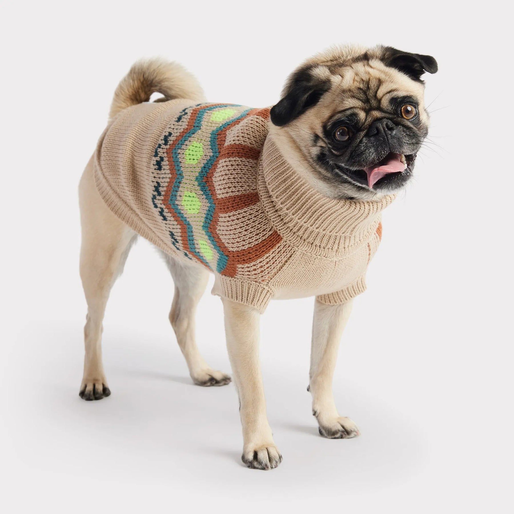 Heritage Dog Sweater | Sand GF PET Apparel GF Pet Official Online Store