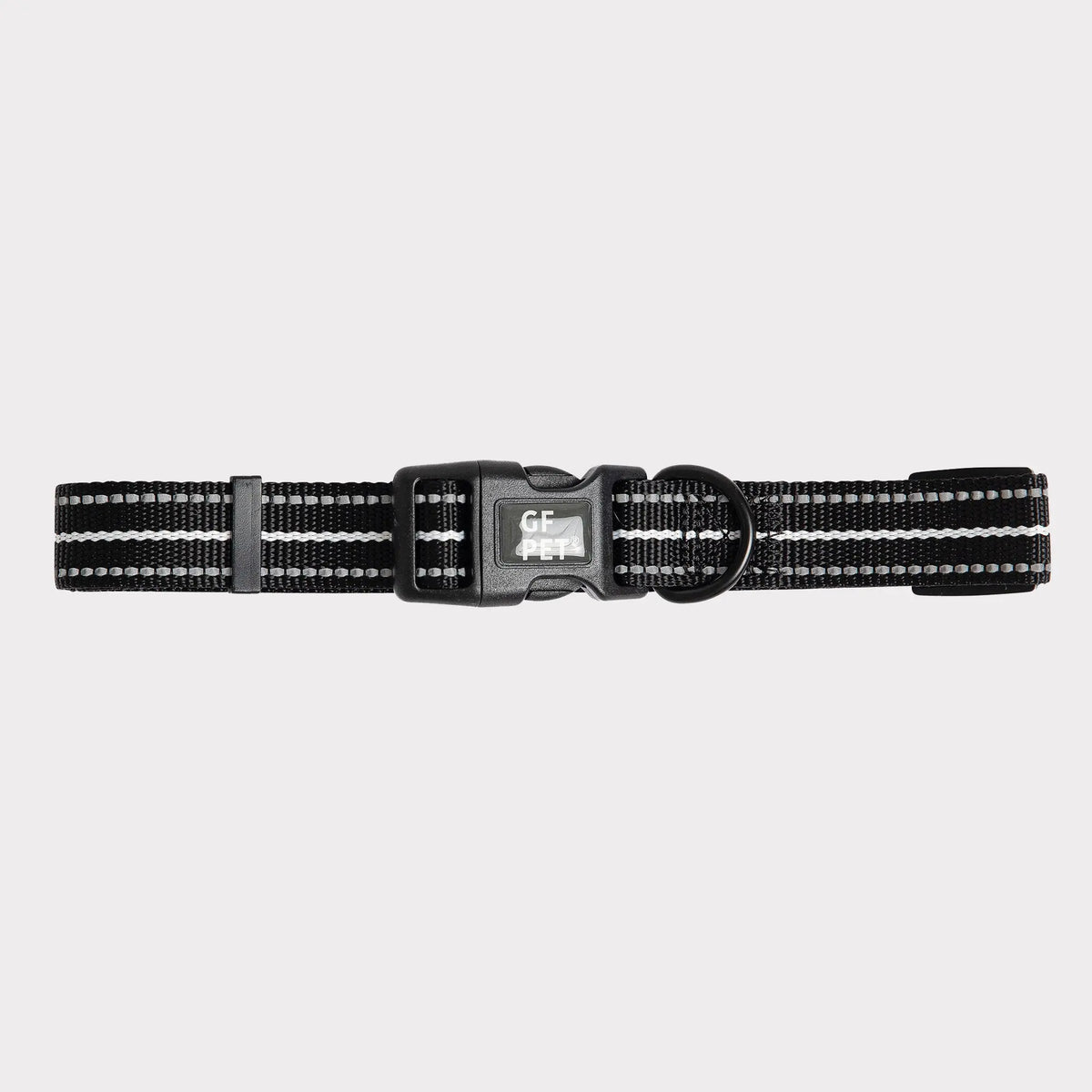 Reflective Dog Collar | Black GF PET