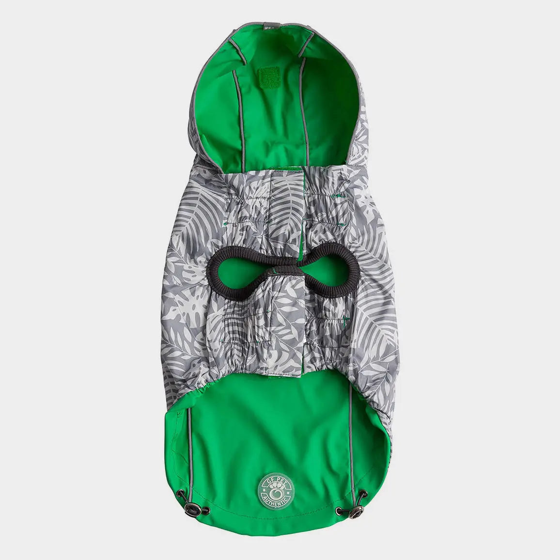 Reversible Raincoat - Green GF PET