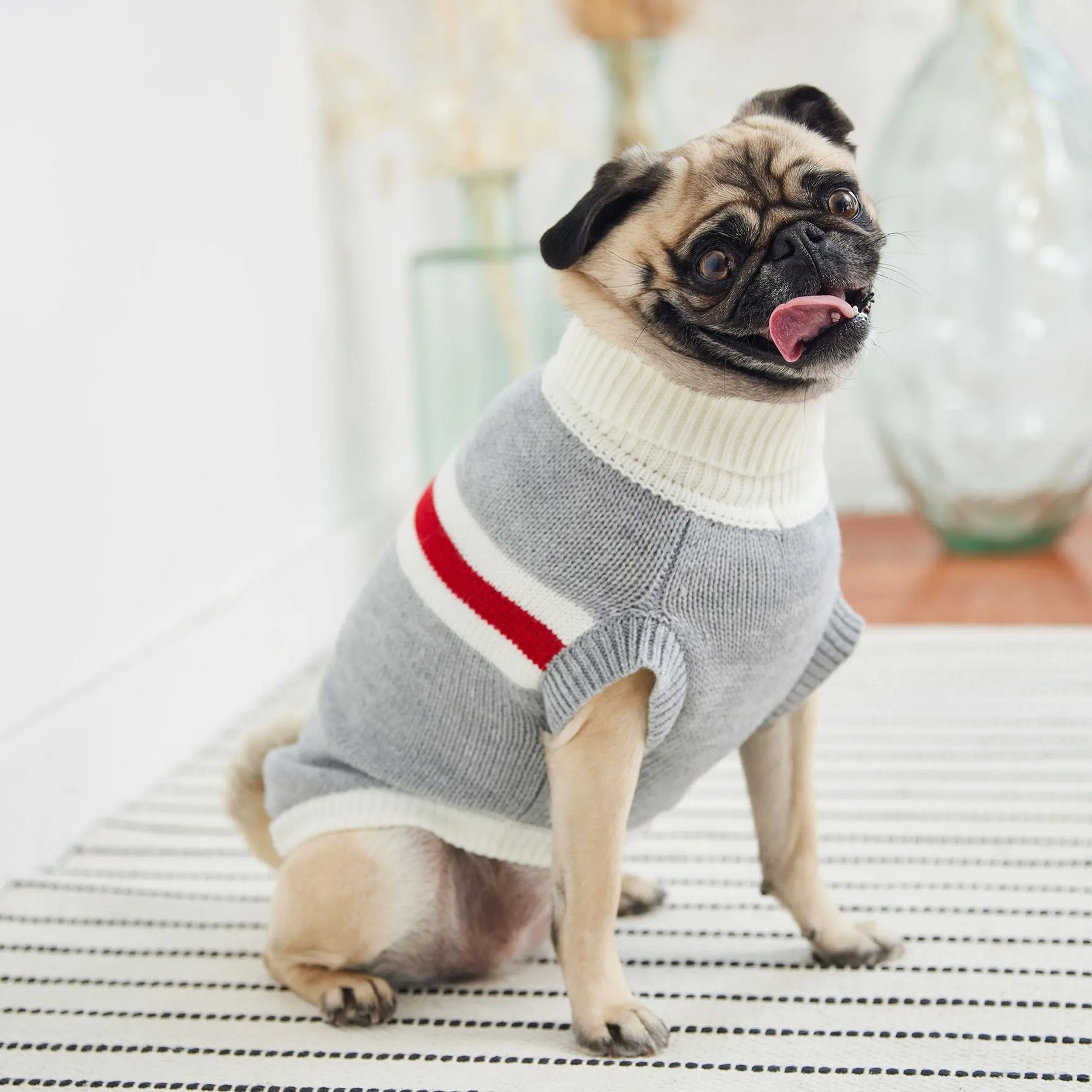 Trekking Dog Sweater | Grey Mix GF PET Apparel GF Pet Official Online Store