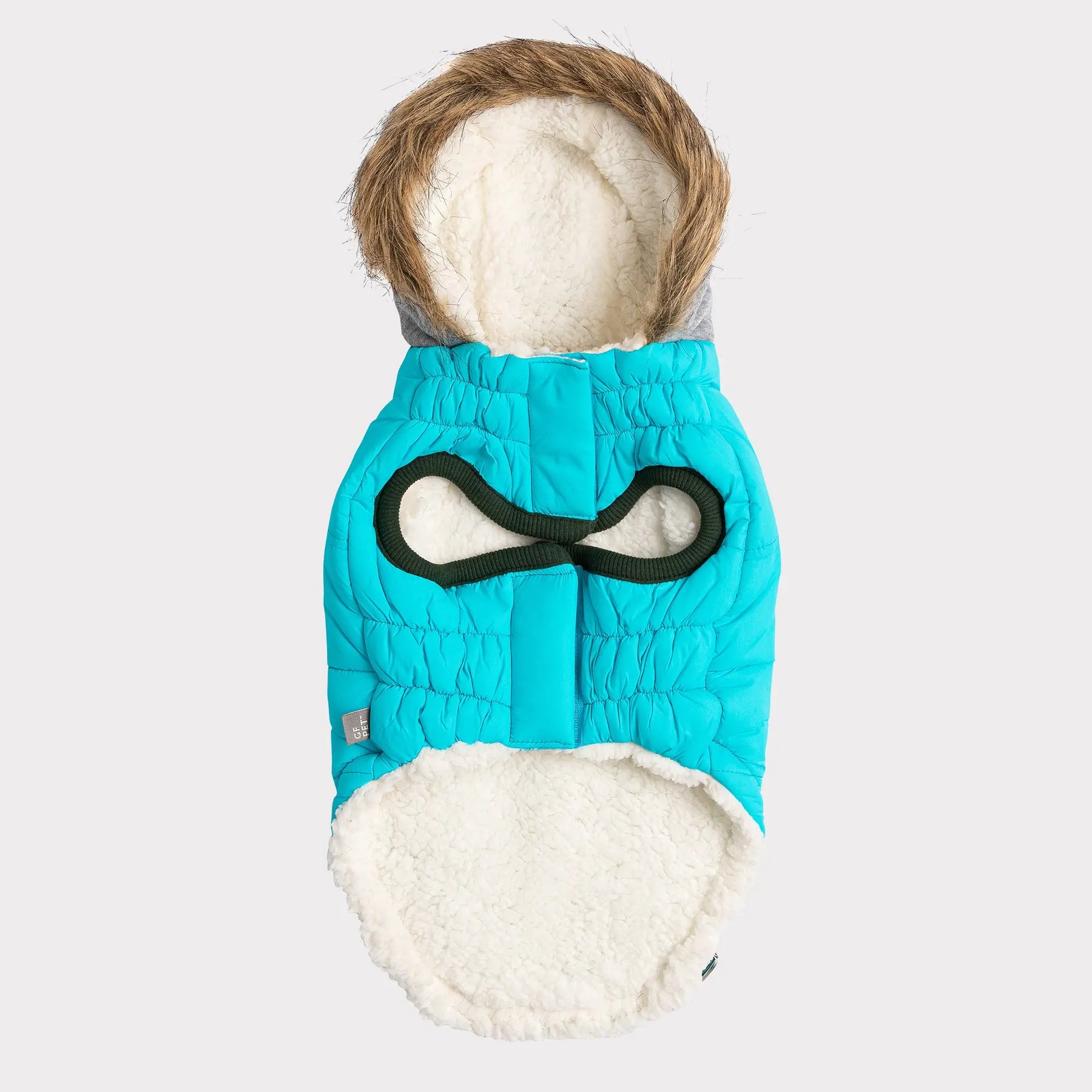 Winter Sailor Parka | Aqua GF PET