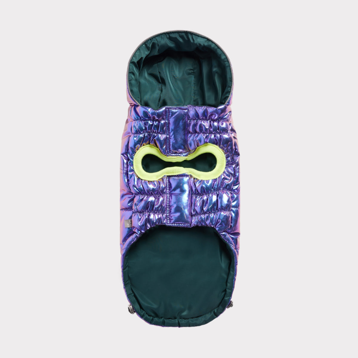 Recycled Dog Parka | Iridescent
