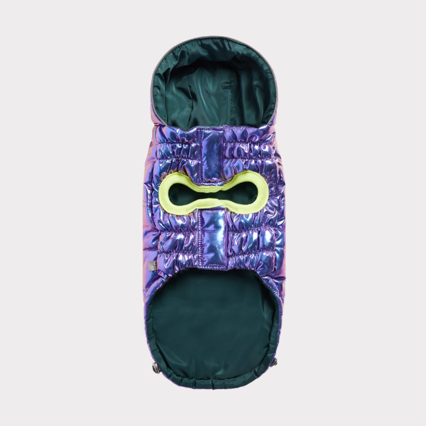 Recycled Dog Parka | Iridescent