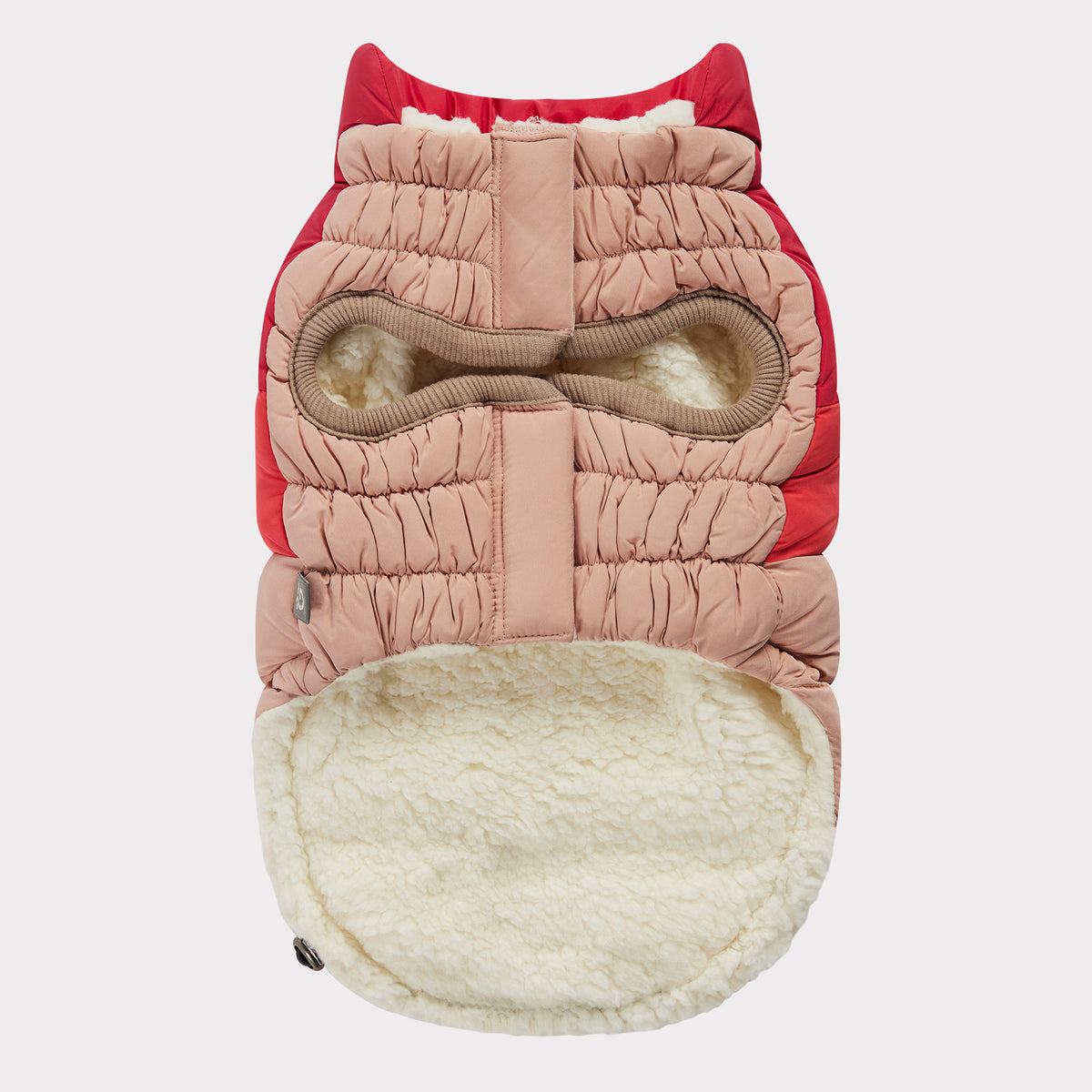 Color Block Dog Puffer | Pink - GF Pet Official Online Store