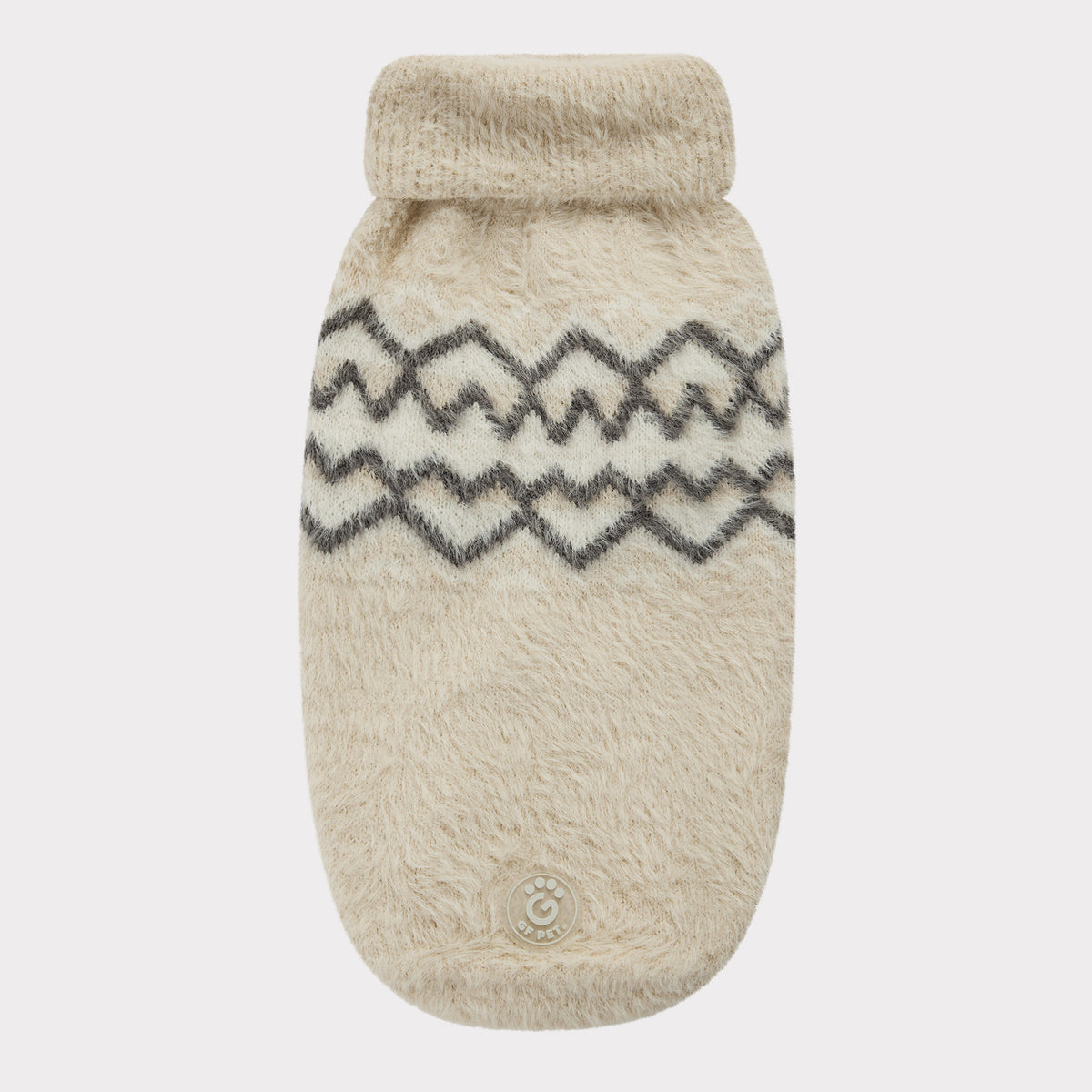 Fuzzy Dog Sweater | Sand