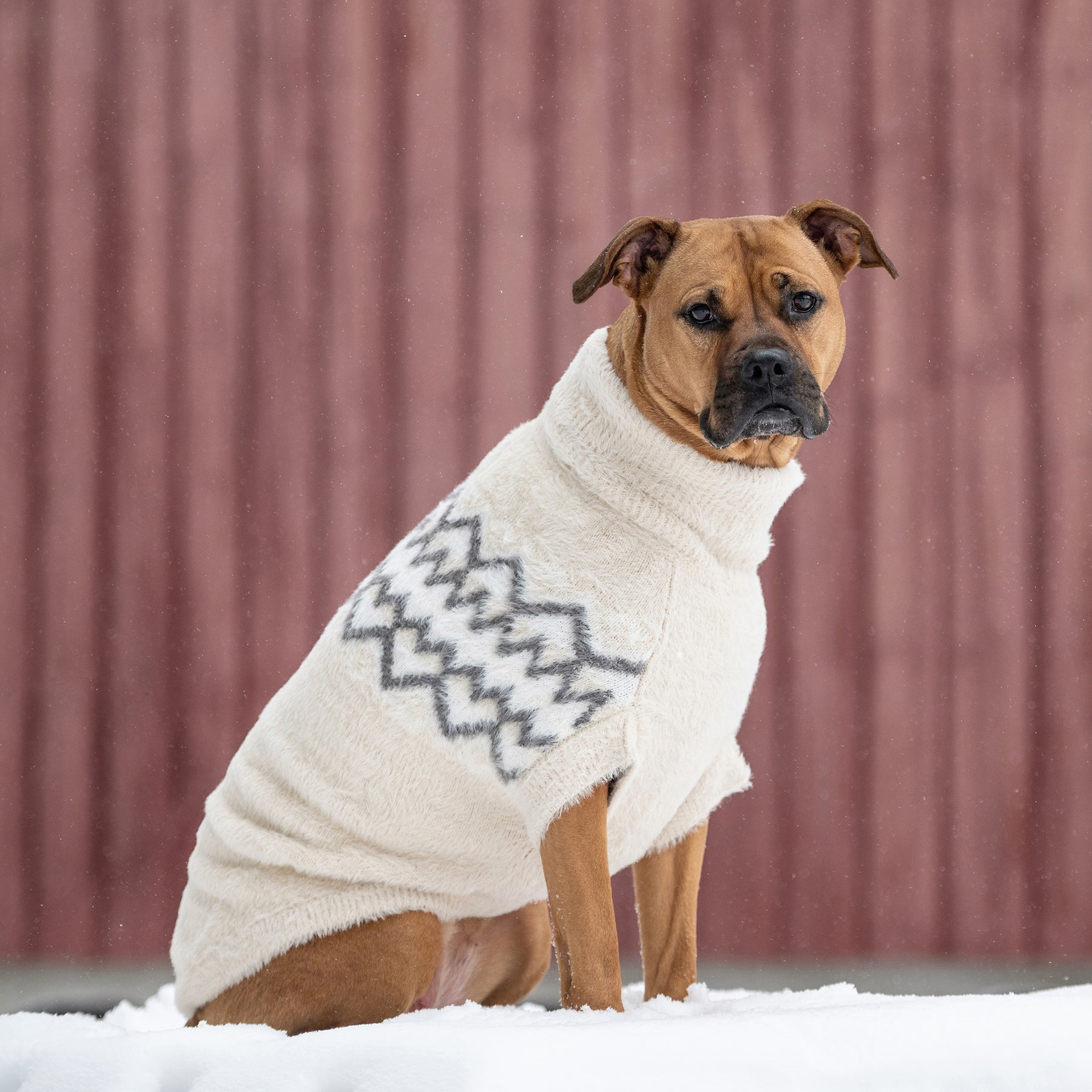 Fuzzy Dog Sweater Sand GF Pet Official Online Store