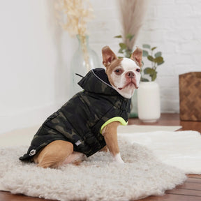 Recycled Parka Dog Coat | Camouflage GF PET Apparel GF Pet Official Online Store