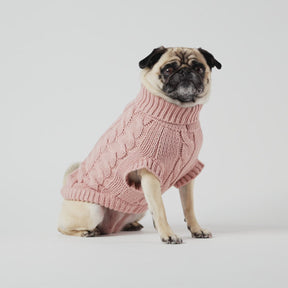 Chalet Dog Sweater | Pink