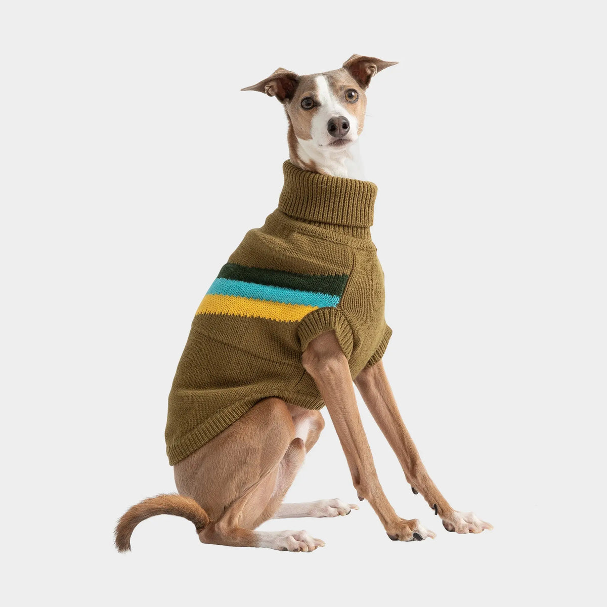 Alpine Sweater - Dark Khaki GF PET