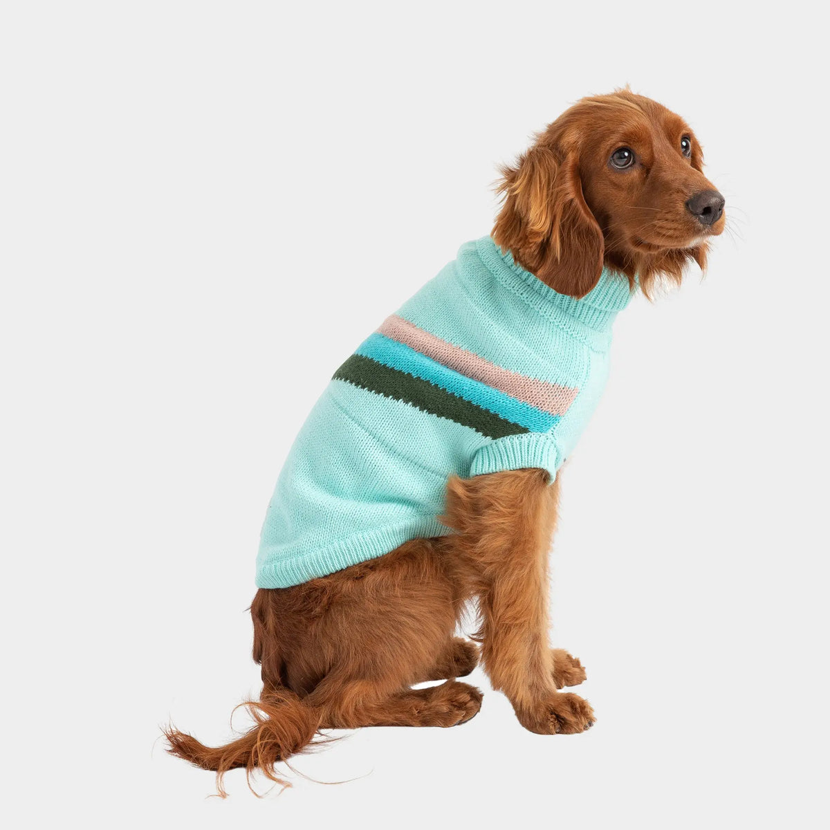 Alpine Sweater - Light Aqua GF PET