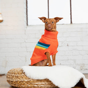 Alpine Sweater - Orange GF PET