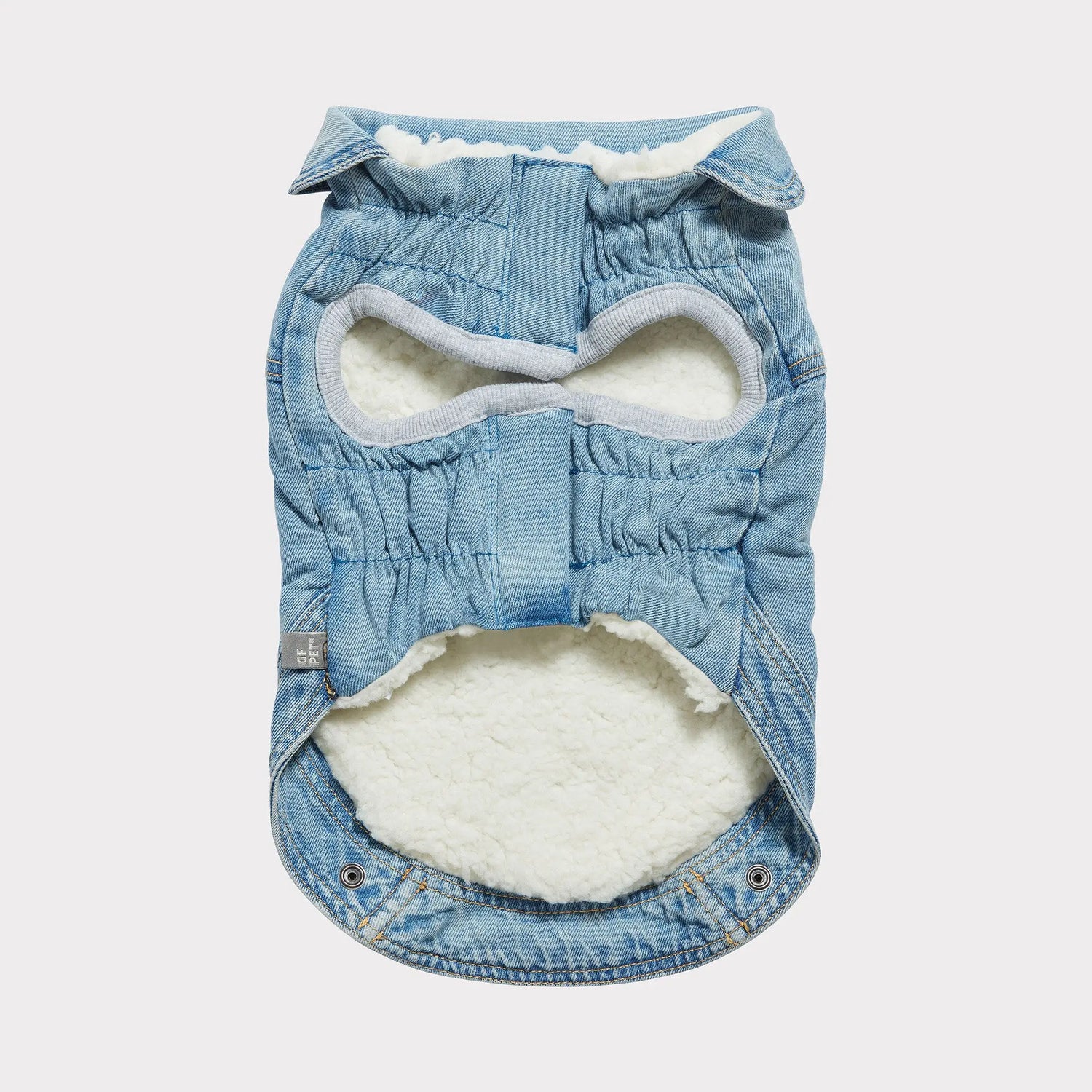 Denim Dog Jacket Light Wash Denim GF Pet Official Online Store
