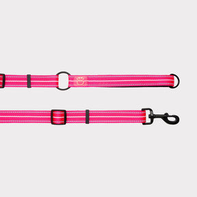 EEZY-6® Reflective Dog Leash | Neon Pink GF PET