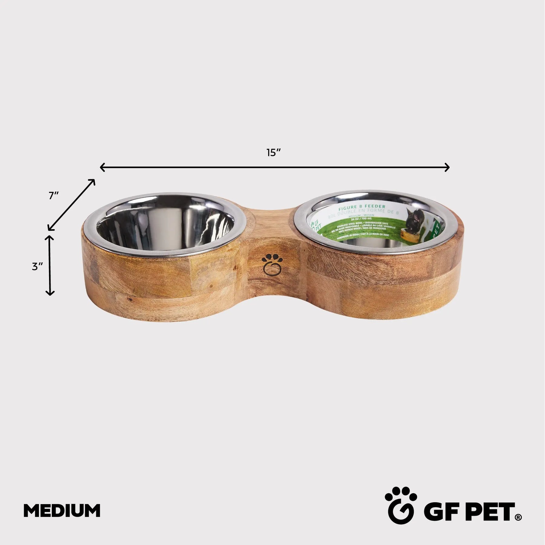 Figure-8 Pet Feeder GF PET Bowls GF Pet Official Online Store