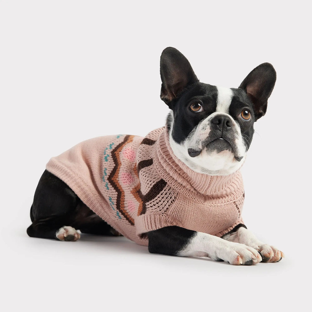 Heritage Dog Sweater | Pink GF PET Apparel GF Pet Official Online Store