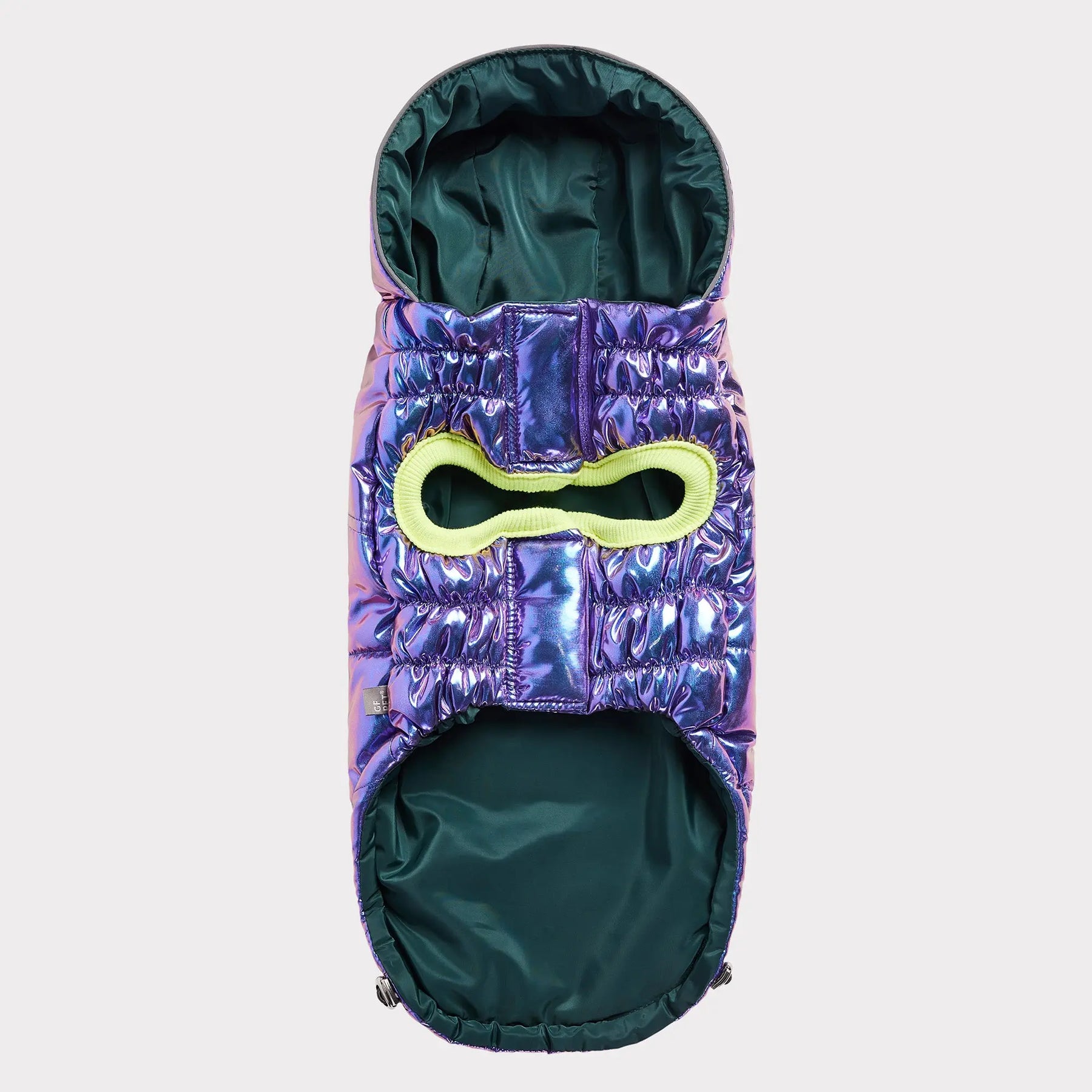 Recycled Parka Dog Coat | Iridescent GF PET Apparel GF Pet Official Online Store