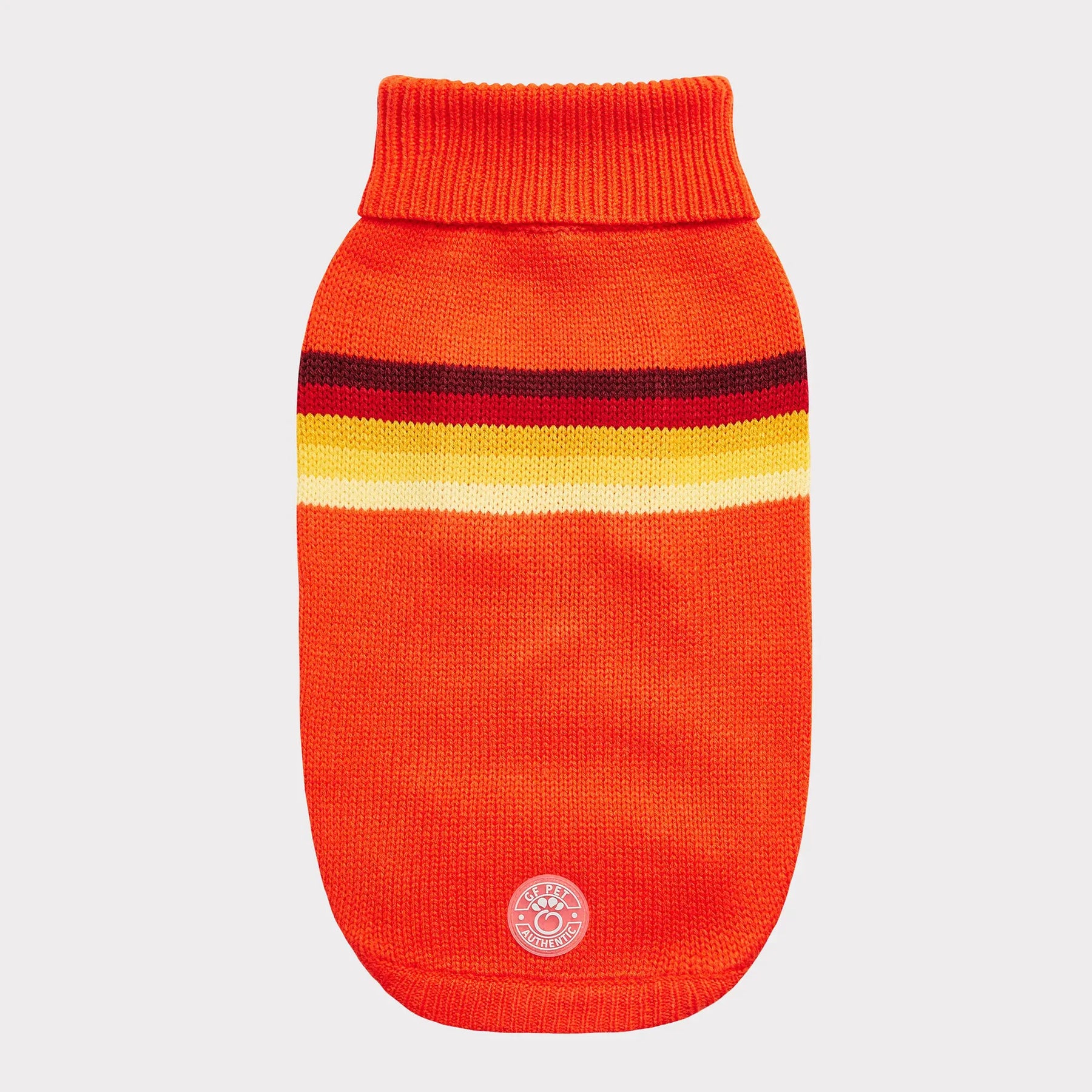 Retro Dog Sweater | Orange GF PET Apparel GF Pet Official Online Store