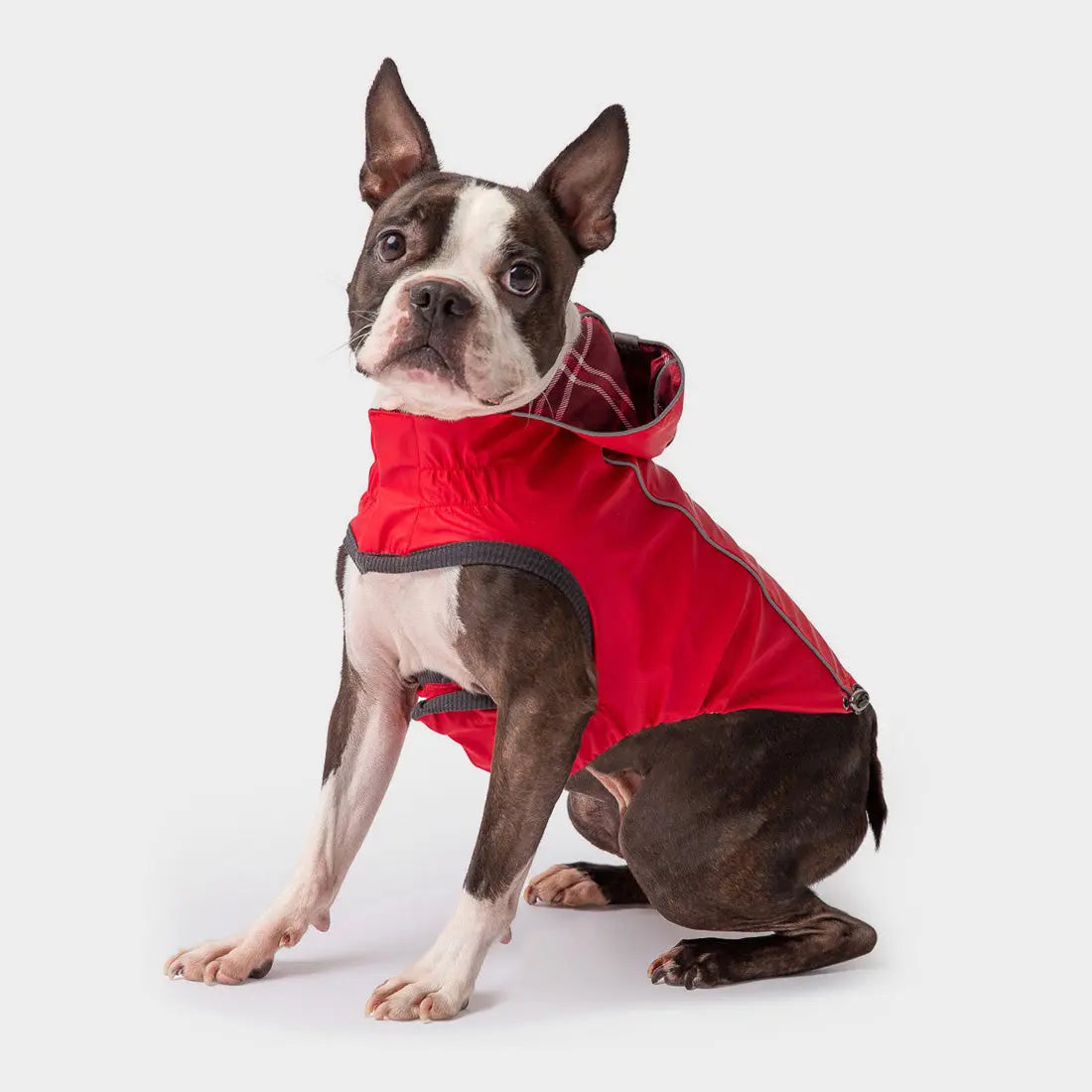 Reversible Raincoat - Red GF PET