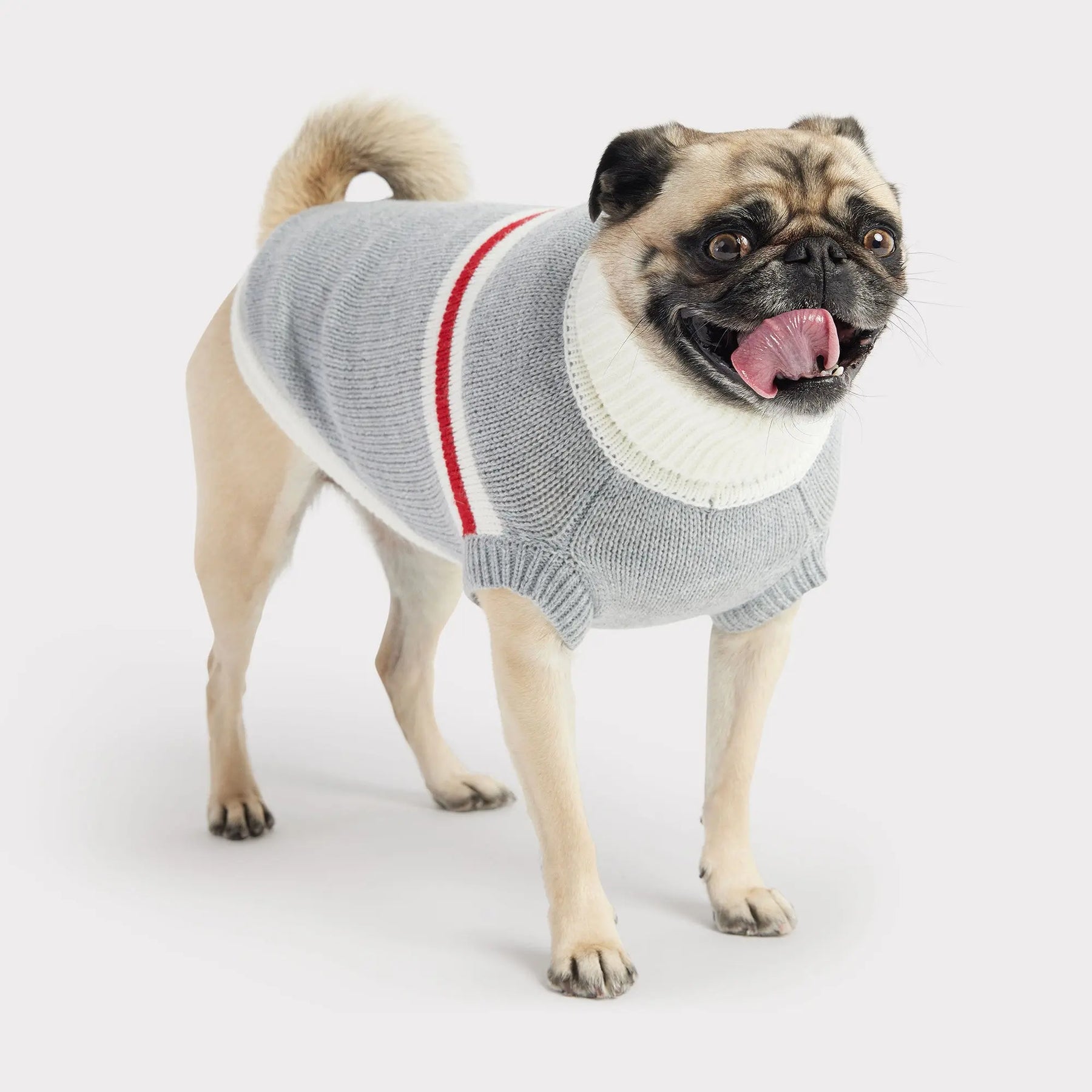 Trekking Dog Sweater | Grey Mix GF PET Apparel GF Pet Official Online Store