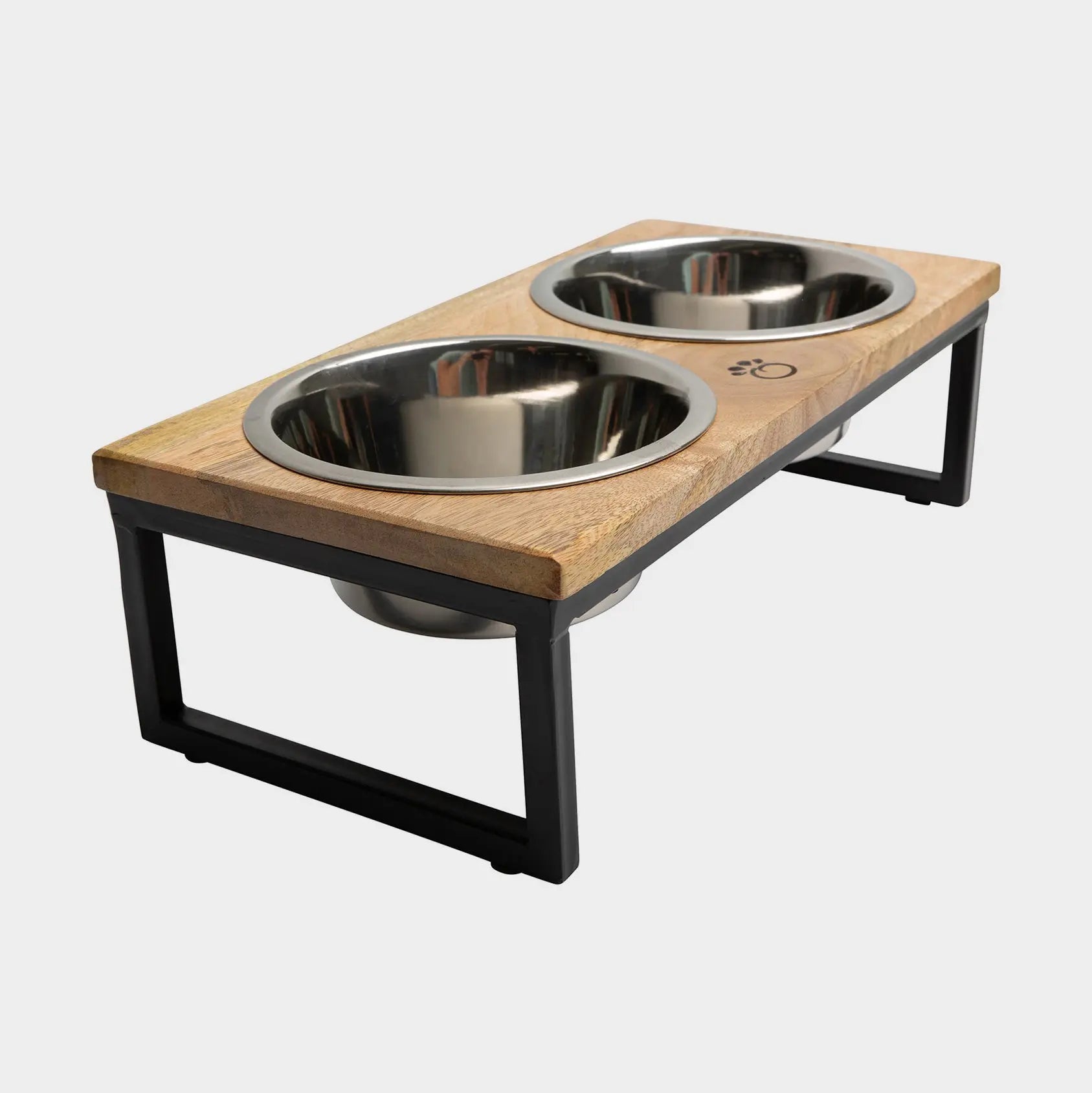 Wood & Metal Pet Feeder GF PET