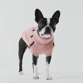 Heritage Dog Sweater | Pink